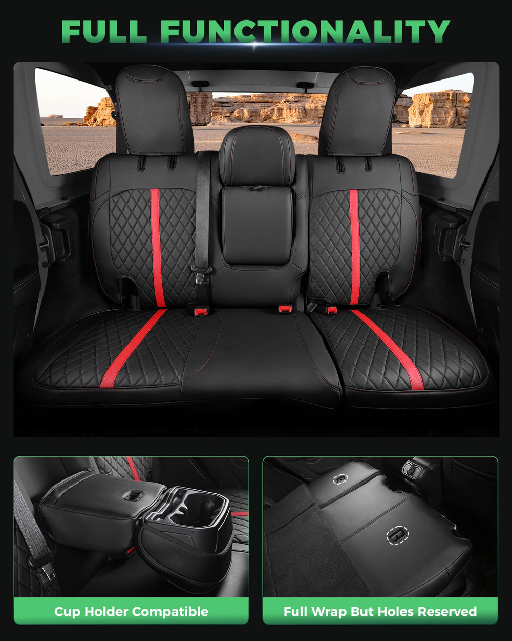 RIDEPOSH airbag-compatible seat covers preserve safety features