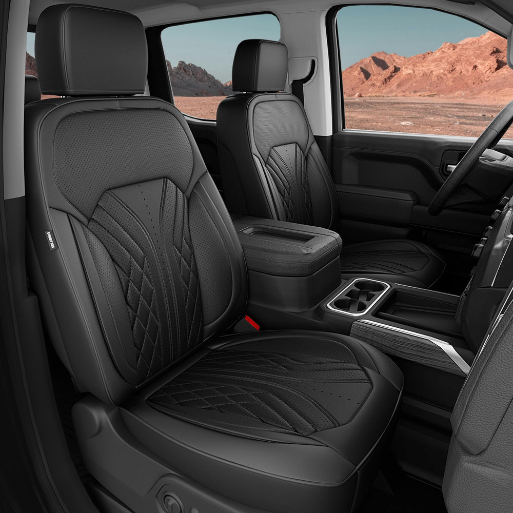Rideposh Chevy Silverado full-set seat cover protecting interior from wear and spills.