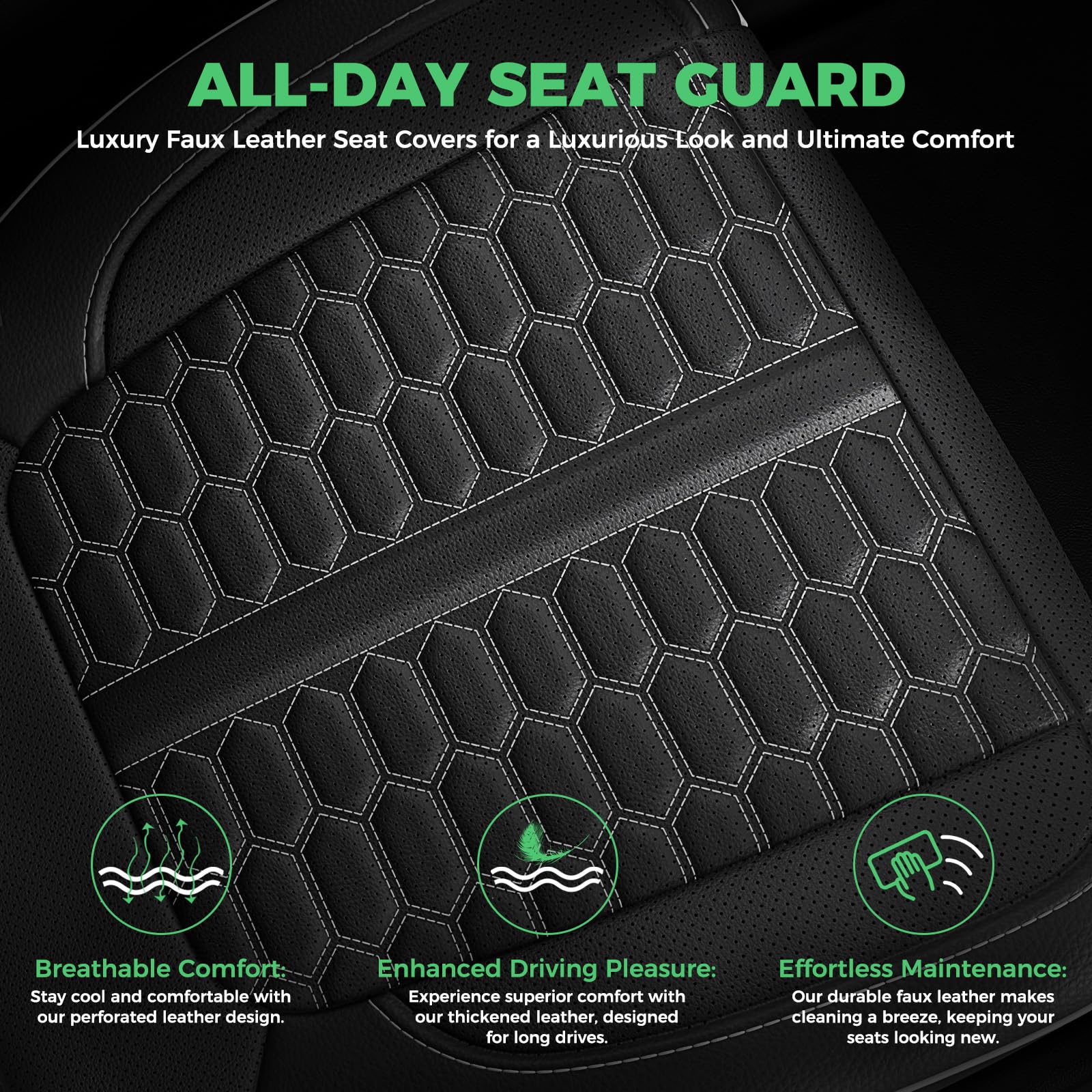 RIDEPOSH rear seat cover for 2500HD/3500HD safeguards interior during work trips.