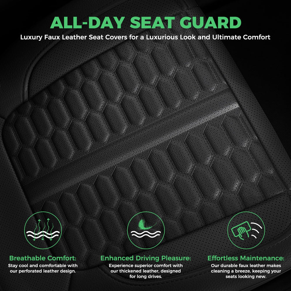 RIDEPOSH full-wrap seat cover provides all-around protection for every angle