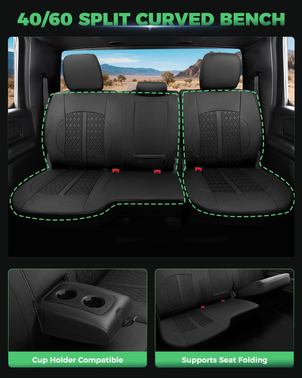 RIDEPOSH luxury leather design preserves Dodge Ram interior style