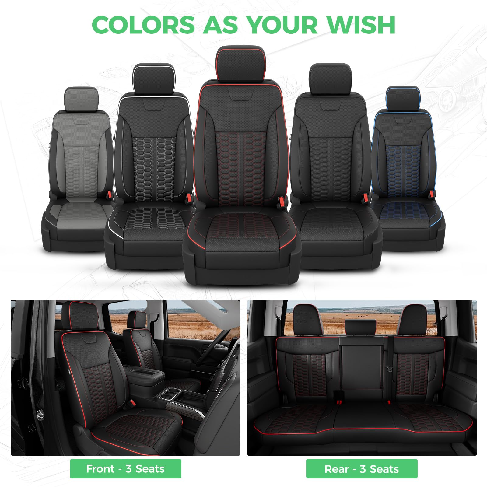 RIDEPOSH easy-clean damp-wipe design keeps interiors looking fresh.