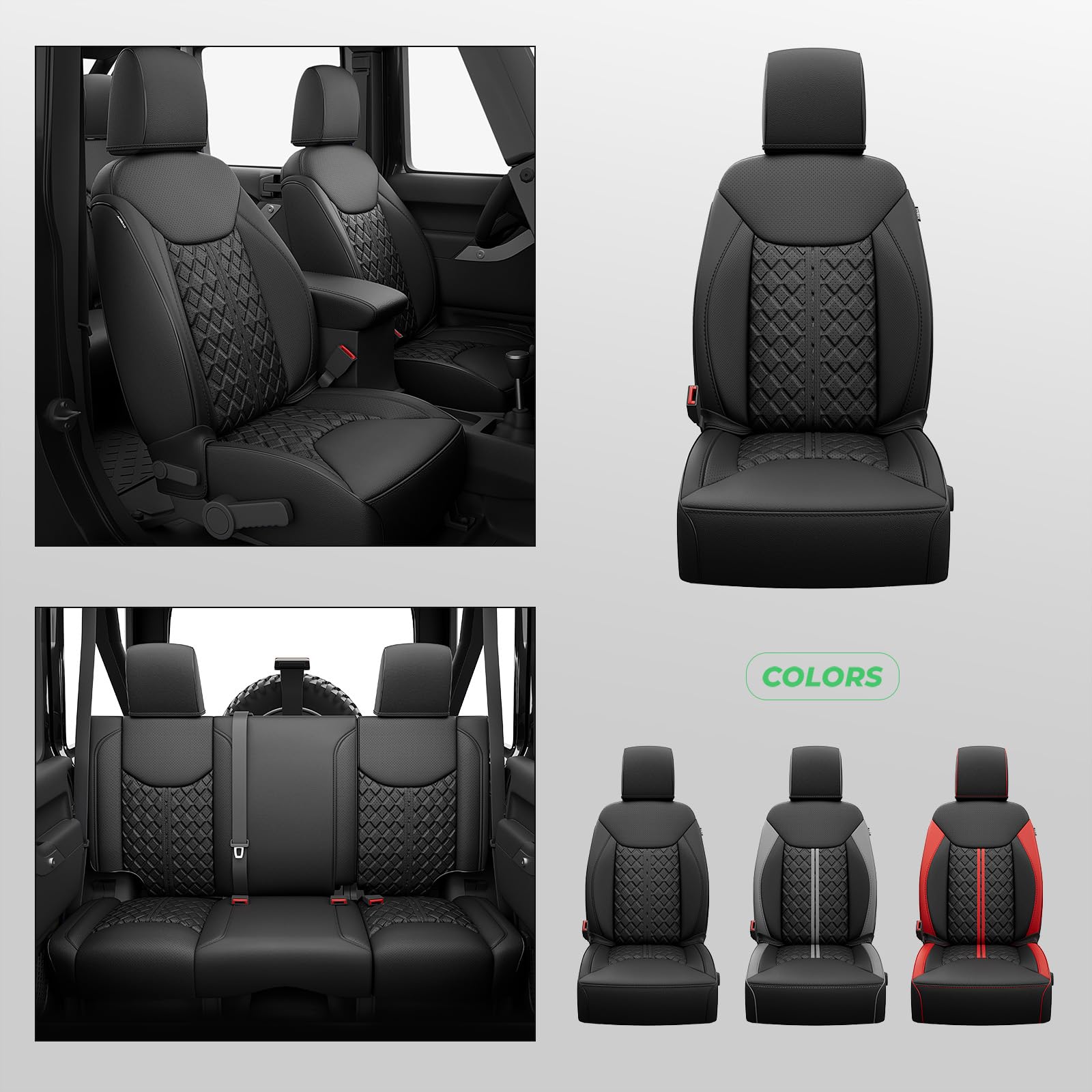 RIDEPOSH full protection for front and back seats