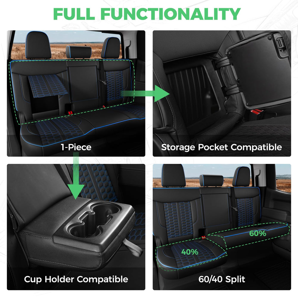 RIDEPOSH full wrap design protects every seat angle