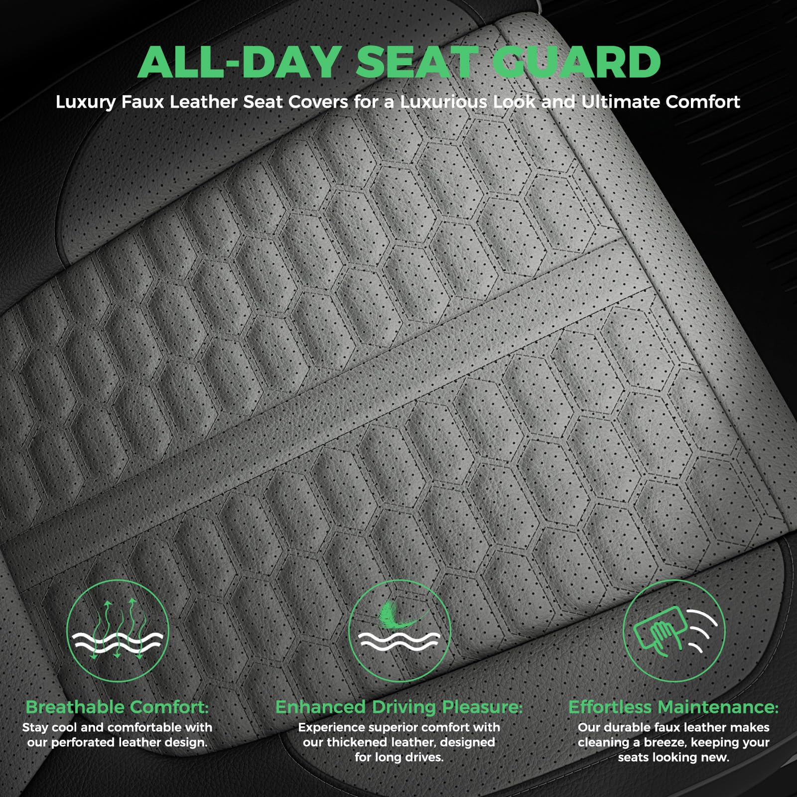 RIDEPOSH jump seat cover demonstrates complete interior protection with easy access during travel