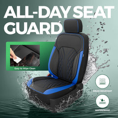RIDEPOSH pet-proof protection guards seats from fur and claws.