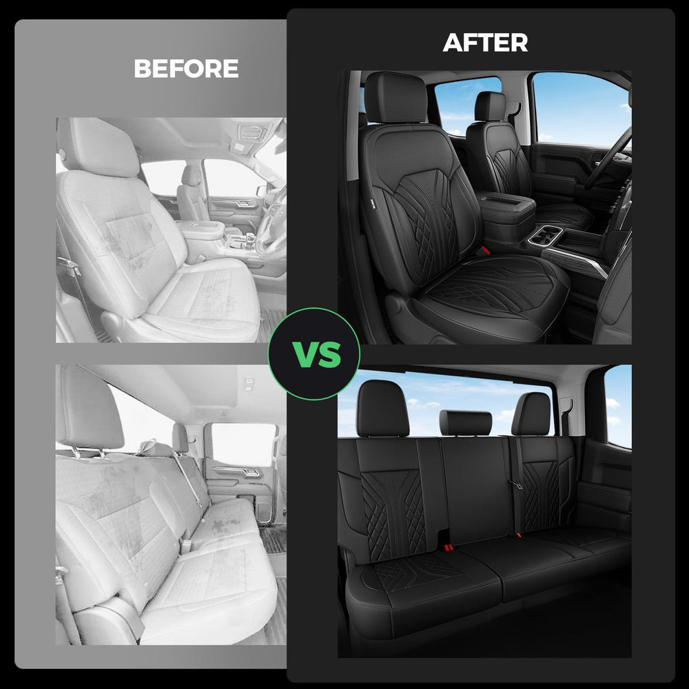 Rideposh pet-proof seat cover prevents mess from pets.