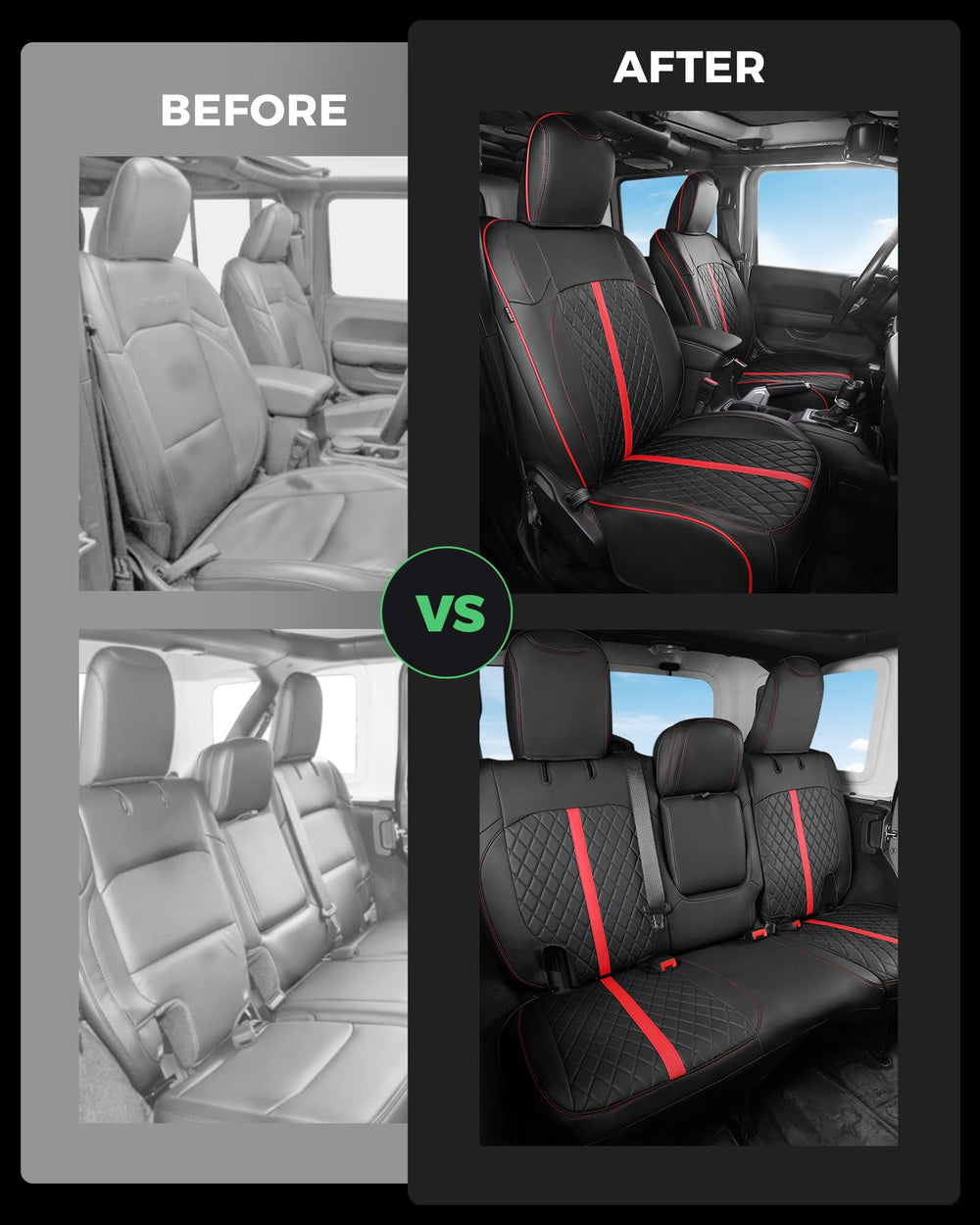 RIDEPOSH rear cup holder integrated for convenience