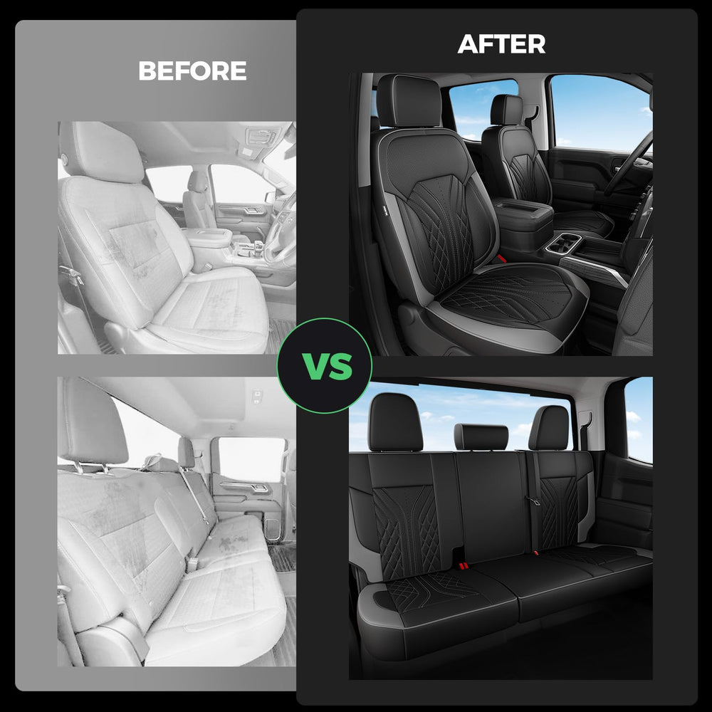 RIDEPOSH seat cover shown for easy cleaning after spills and dirt