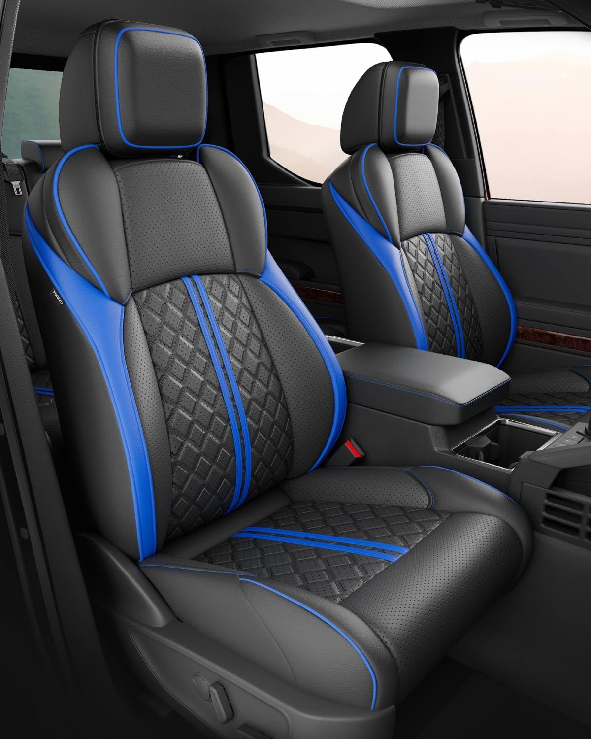 RIDEPOSH Tacoma 4th Gen front seat cover for protection and style