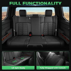 RIDEPOSH durable faux leather resists scratches and tears daily use