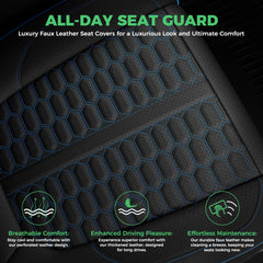 RIDEPOSH waterproof faux leather surface is easy to wipe clean
