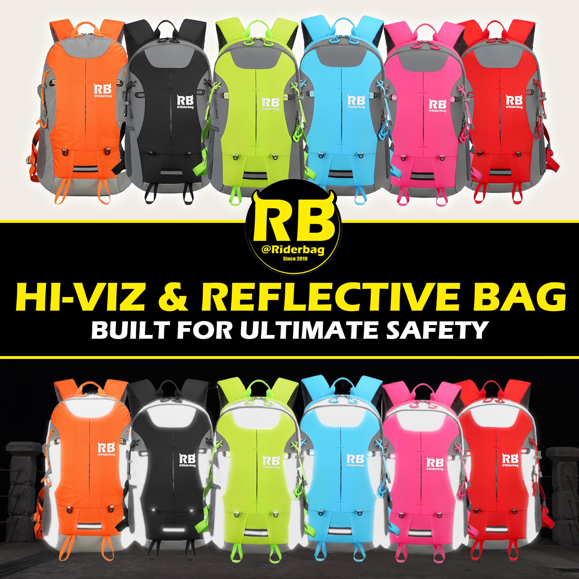 RiderBag commuter 35L design suits city travel and weekend gear