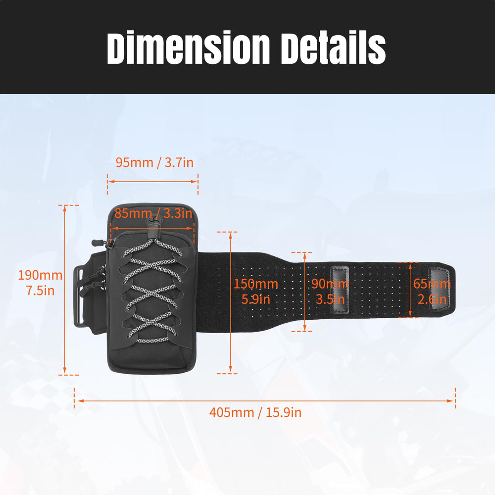 RIDLOG compact front frame bag for everyday riding.