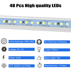 Rifachua light bar end switch allows one‑click control