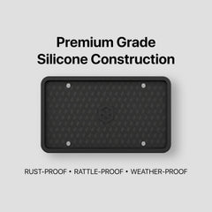 Weatherproof and rust-resistant Rightcar Solutions frame on a vehicle exterior.
