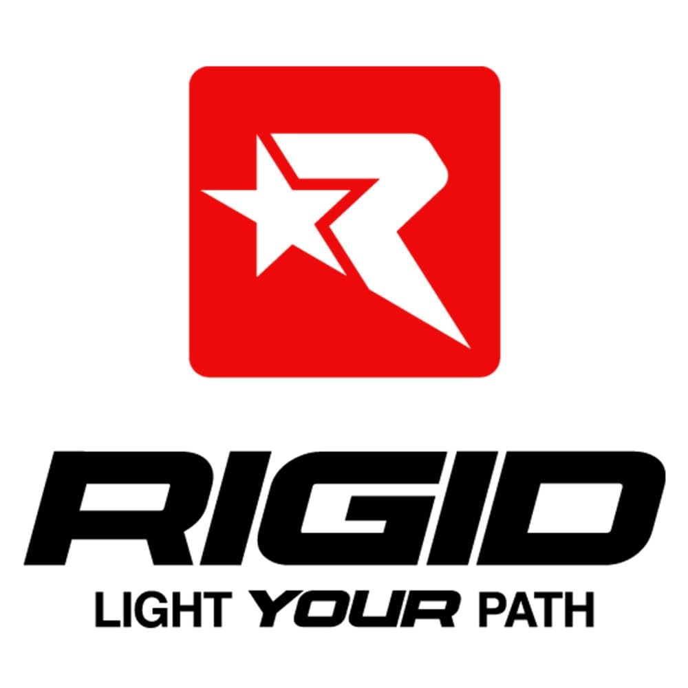 RIGID D-Series PRO flood beam package with accessories and manual