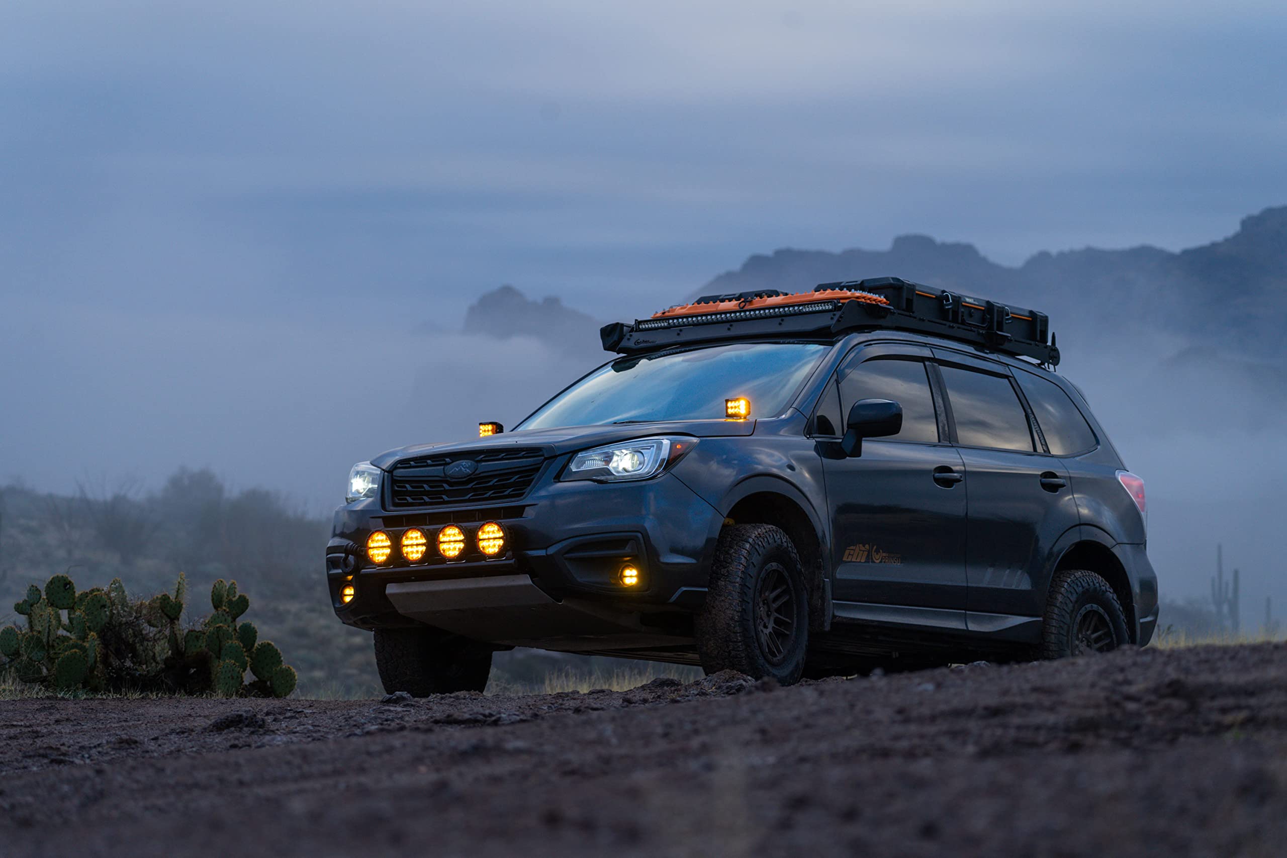 RIGID SR-M Amber cover enhances visibility and adds rugged protection.