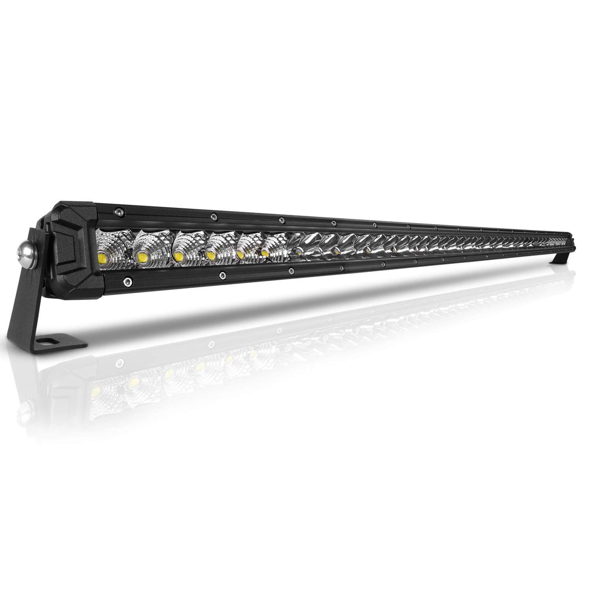 Rigidhorse 42-inch LED light bar front view boosts nighttime visibility for trucks