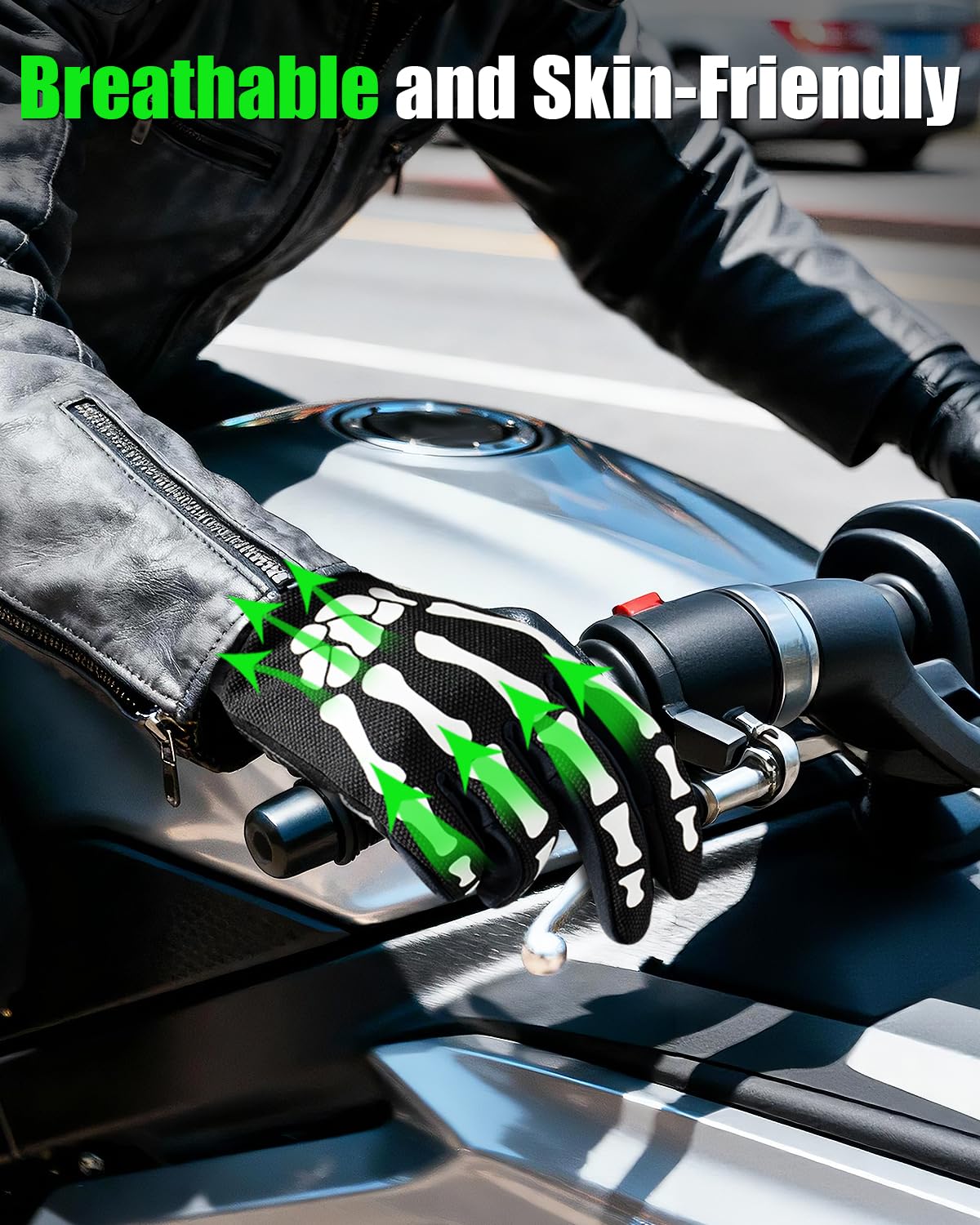RIGWARL breathable ultra-fine fibers and nylon keep hands cool