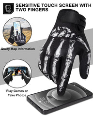 RIGWARL motorcycle gloves palm grip with silicone prints for secure handling on the road