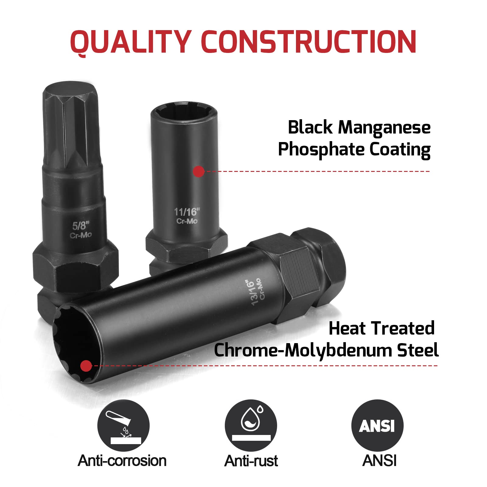 RIMKOLO CR-MO steel construction ensures durability and long life