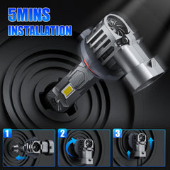 rimthin 9006 plug-and-play installation in vehicle bay