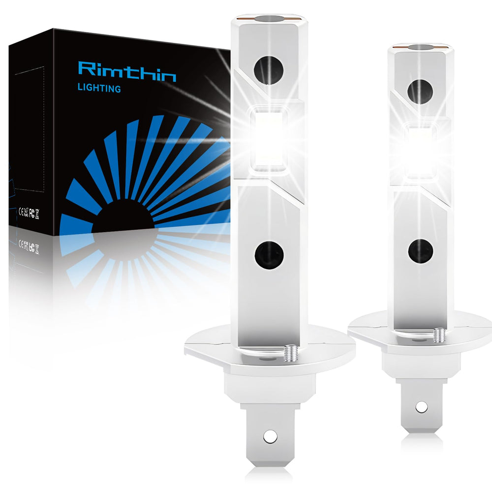 Rimthin H1 fog bulbs emit 6000K cool white for better visibility