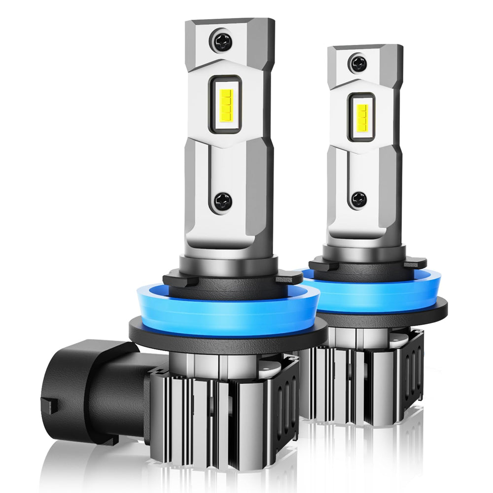 Rimthin H11 bulbs offer bright, high-contrast illumination for night driving.