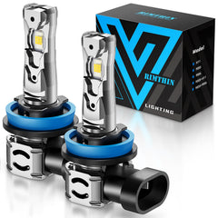 rimthin H11 bulbs with 60W per bulb for clearer night driving.