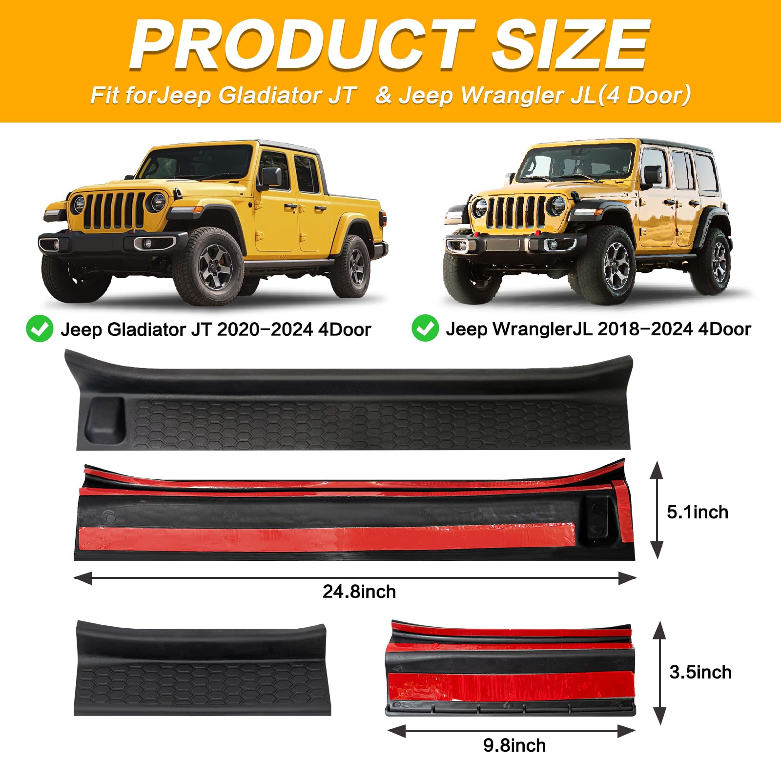 Rindoujin durable door sill guard withstands heat and cold for year-round use.