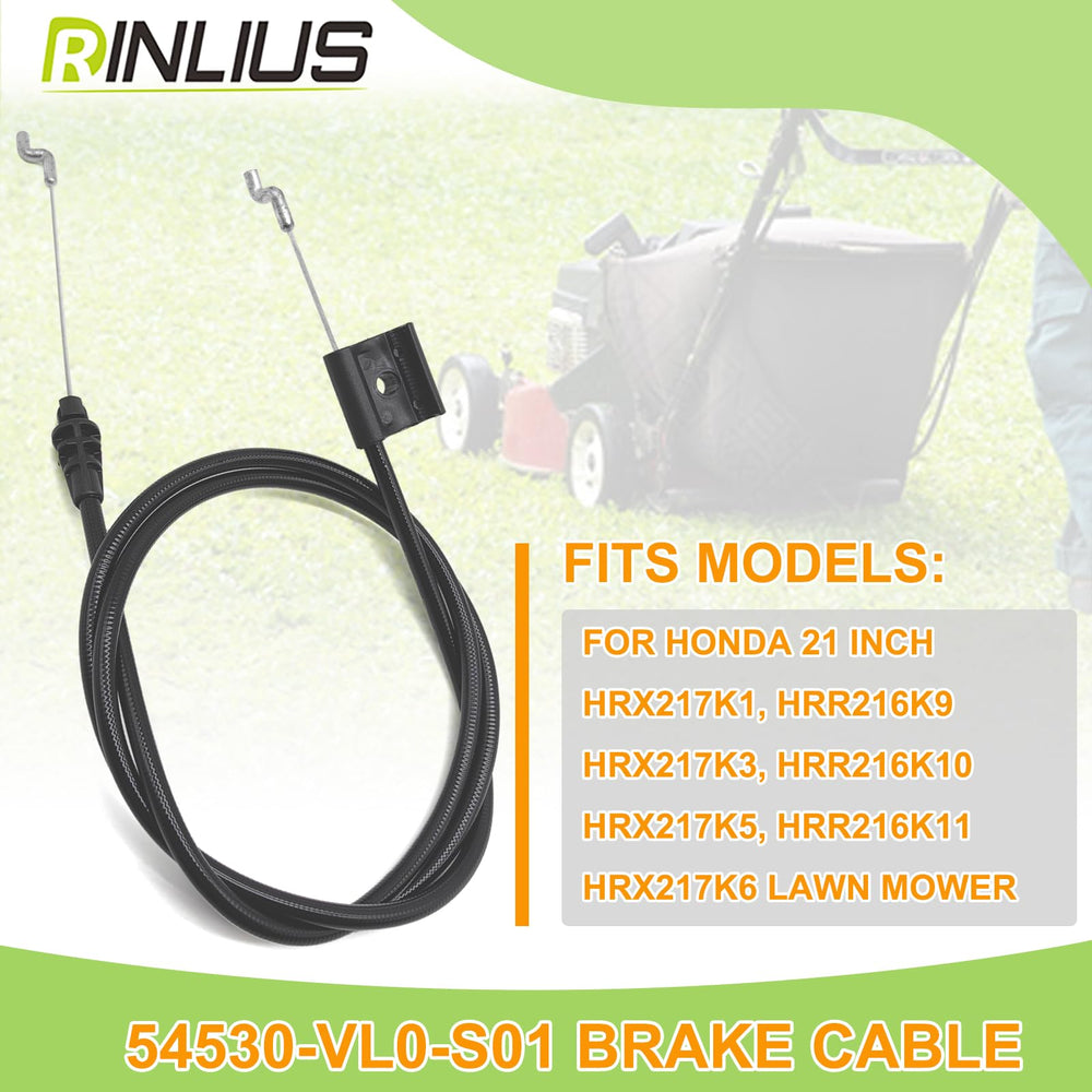 Rinlius brake cable PVC skin resists wear in all weather