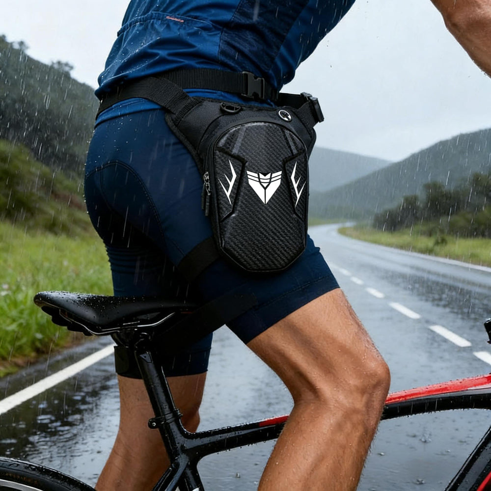 Riomhorry leg bag designed for daily use during cycling, hiking, and camping.