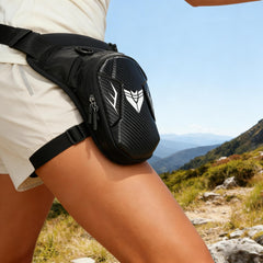 Riomhorry thigh bag expansion pocket maximizes carrying capacity on trips.