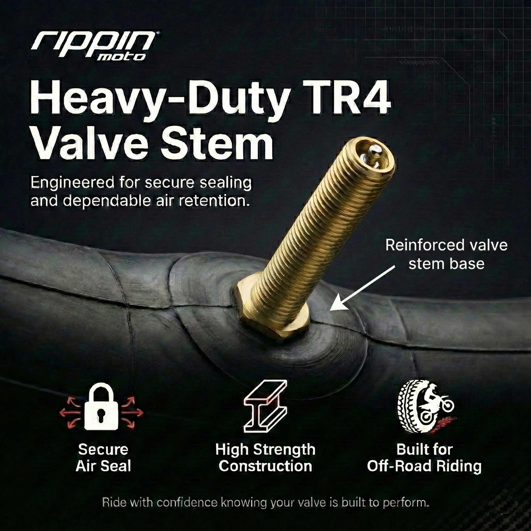 Rippin Moto electric dirt bike compatibility with 19 inch tires for confident rides