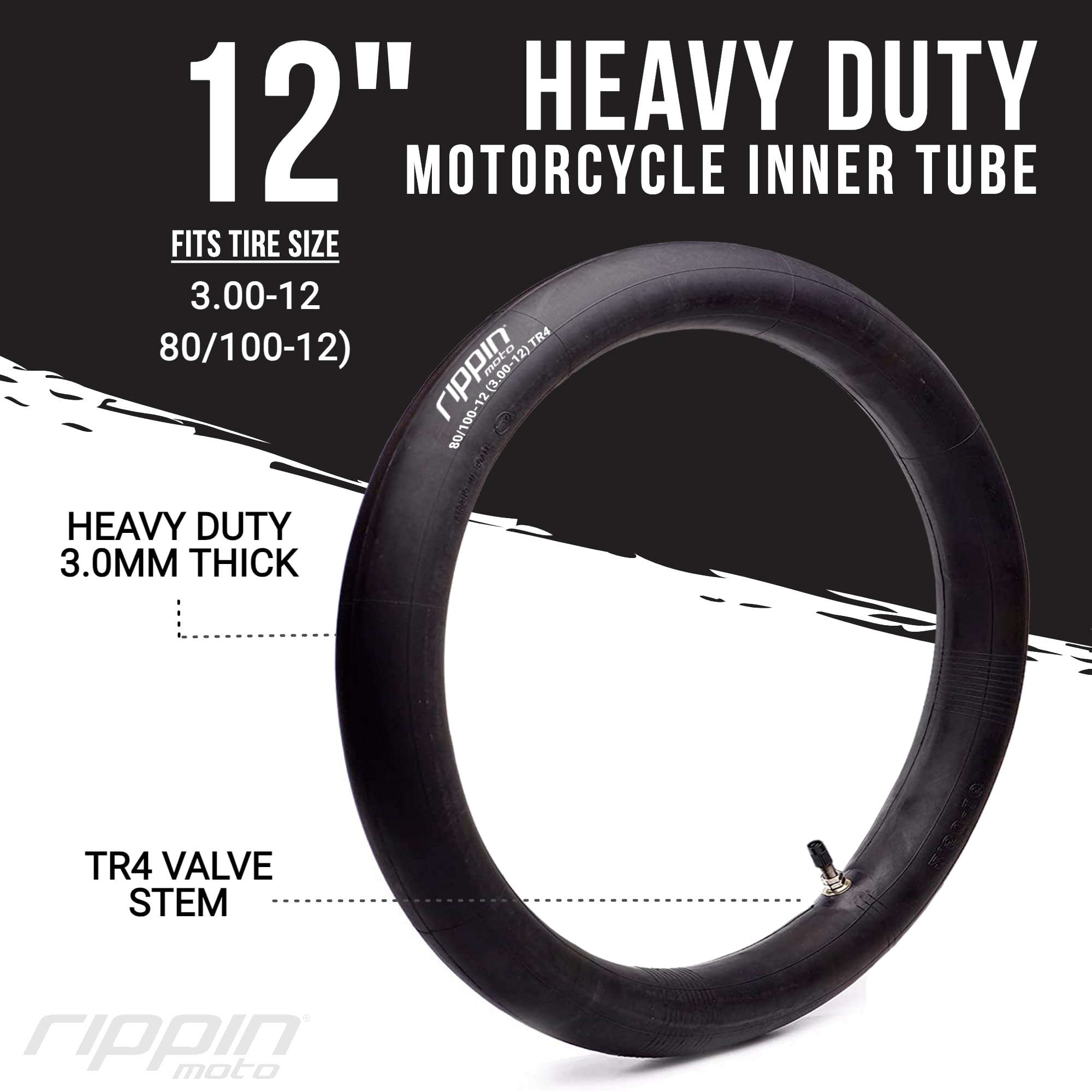 Rippin Moto TR4 valve stem image for easy inflation and secure seating