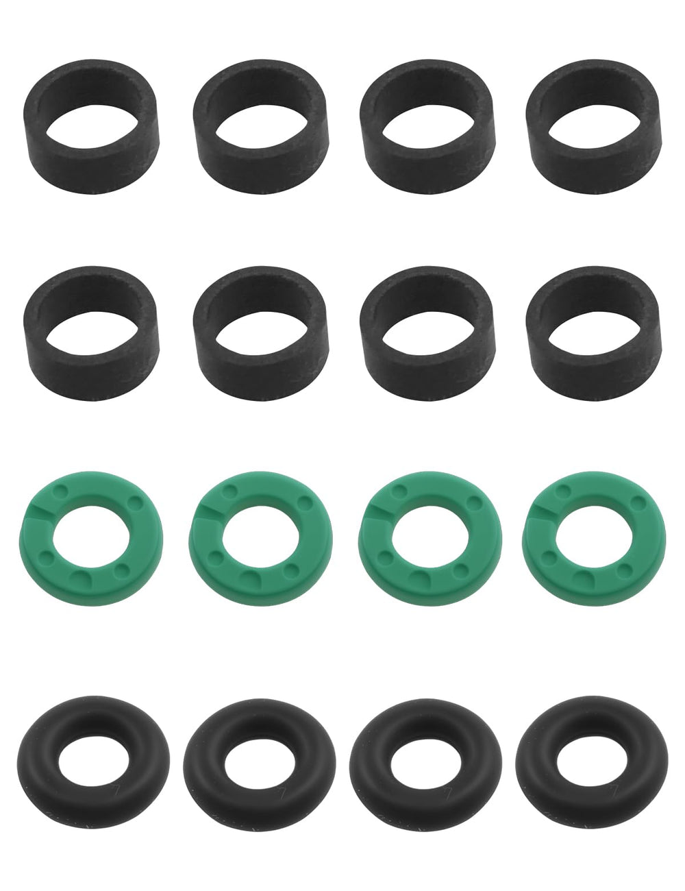 RIUBPGUVE fuel injector seal kit packaging shows premium components for reliable sealing.