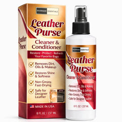 Riverside Essentials Leather Purse Cleaner bottle refreshing leather surfaces