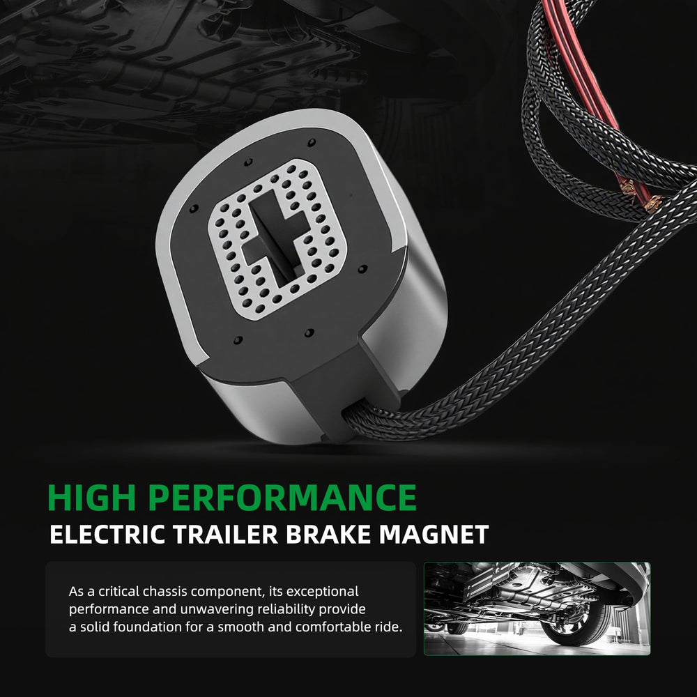 Riyhch electric trailer brake magnet set 2 corrosion-resistant finish highlighting durable magnets.