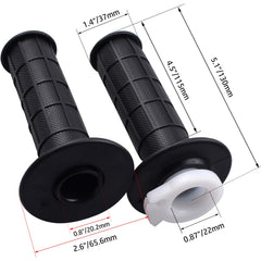 Riyitauto mini bike throttle fitting shown for easy installation