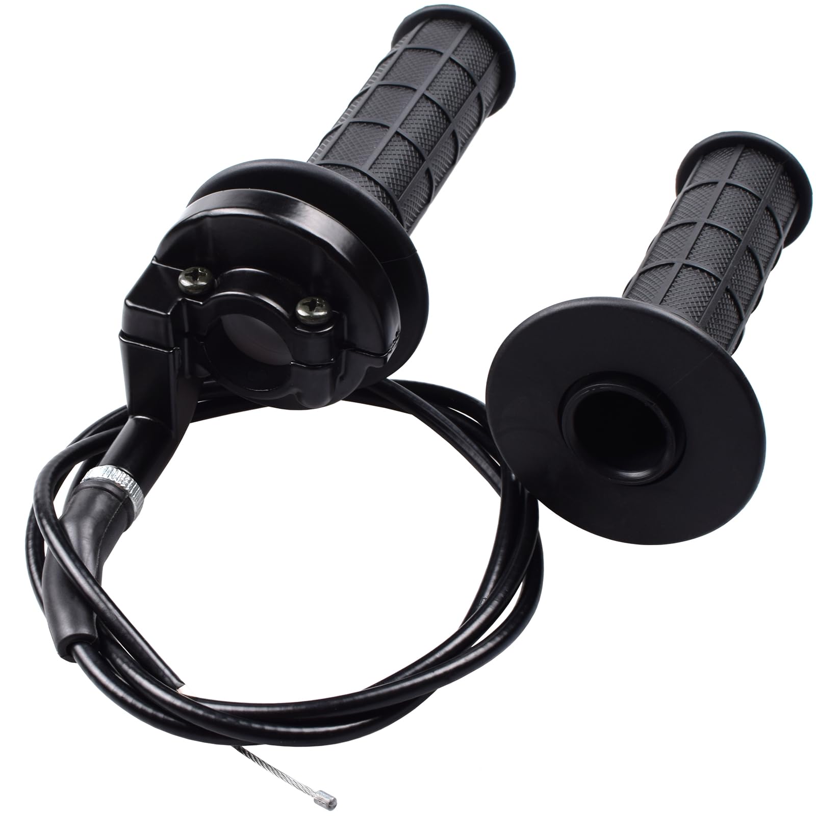 Riyitauto twist throttle grip with 36in cable for smooth mini bike acceleration