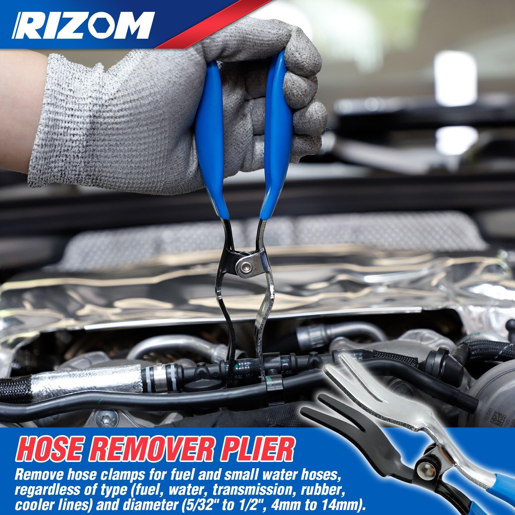 Rizom 9-inch fuel filter caliper enables accurate fuel line alignment
