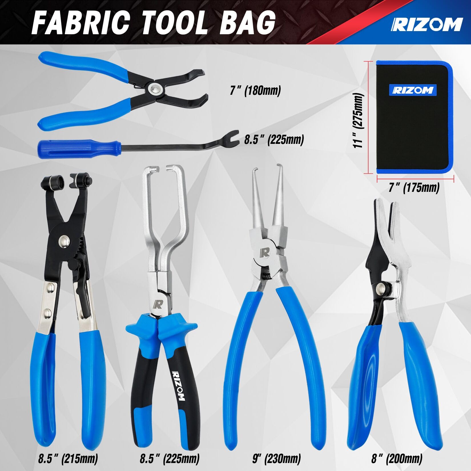 Rizom carbon steel durability finish resists wear during frequent maintenance