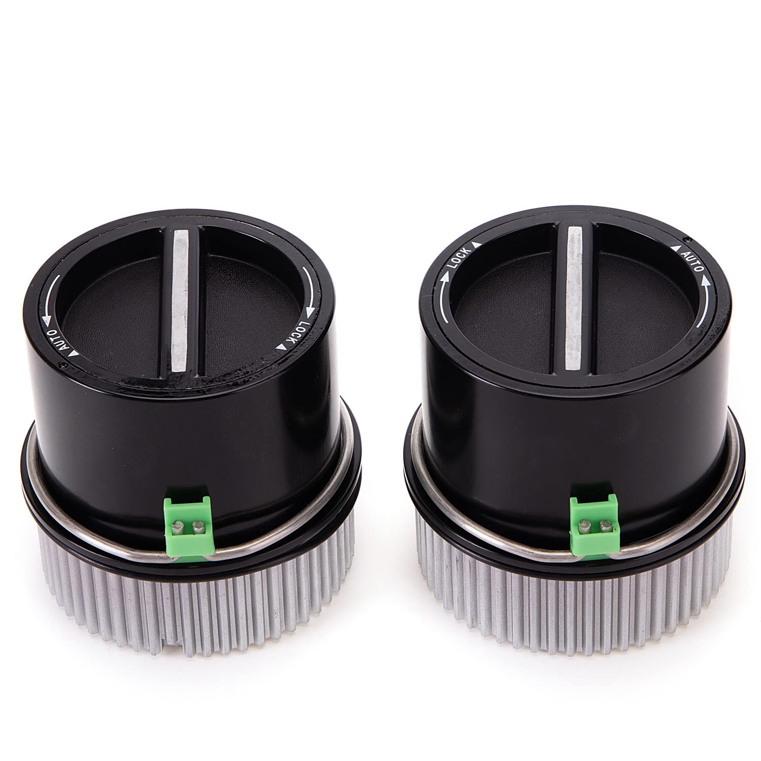 RJSPHH 4WD hub front-left close-up, rugged build for Ford trucks.