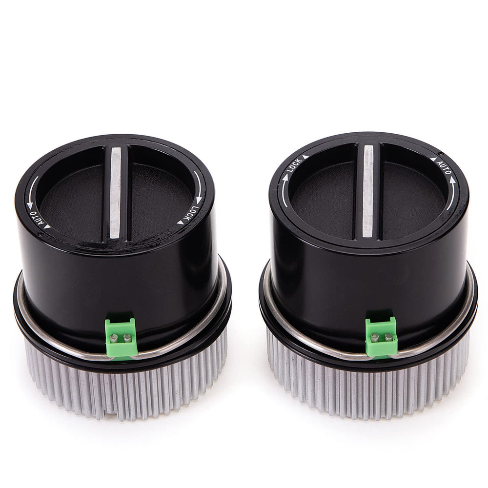 RJSPHH 4WD hub front-left close-up, rugged build for Ford trucks.