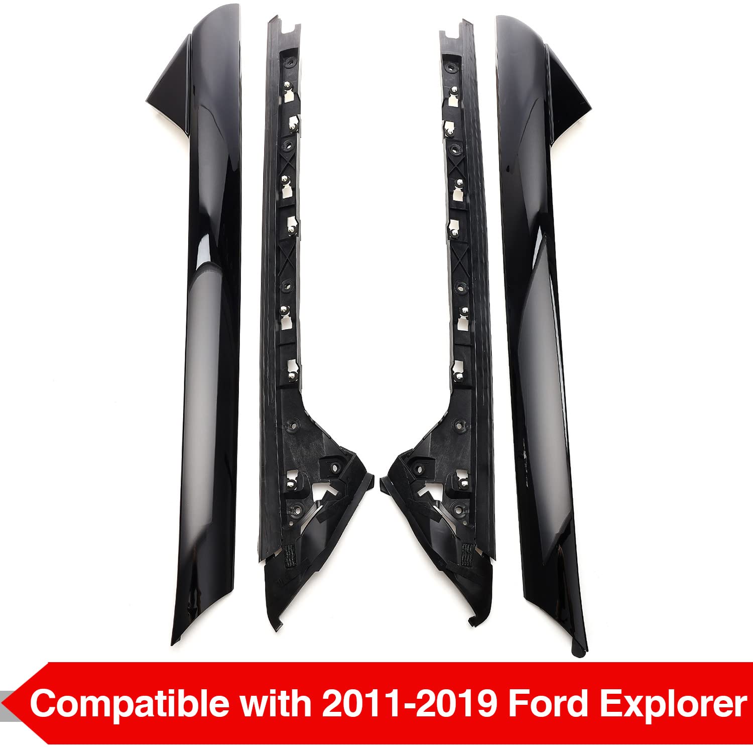 RJSPHH A-pillar inner left molding bracket provides secure mounting for Explorer
