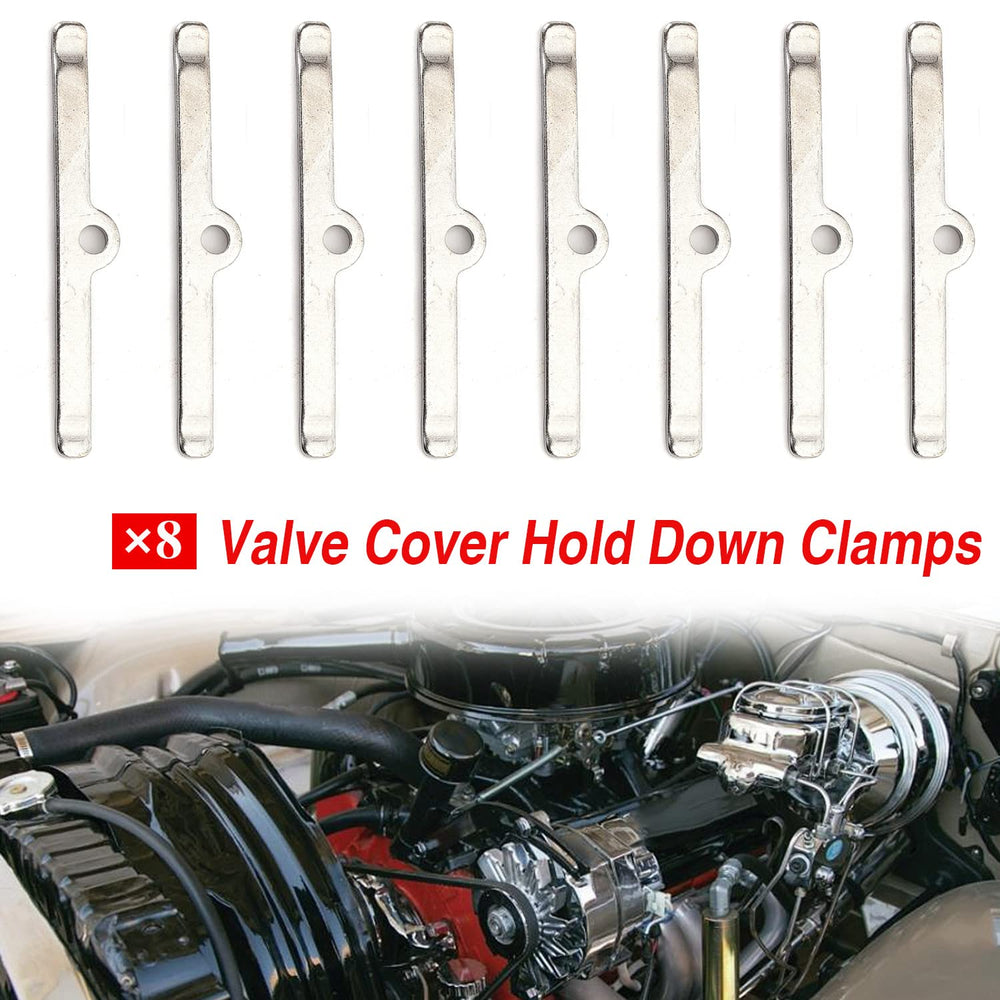 RJSPHH chrome valve-cover t-bar and spreader kit ready for install