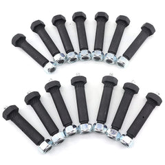 RJSPHH greaseable trailer axle bolt with outer diameter 0.5625 inches for easy maintenance.