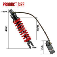RKV86 waterproof and rust-resistant coating protecting the shock body
