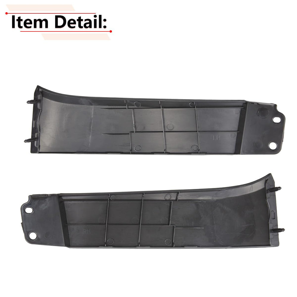 RLB-HILON black finish front bumper grille adds a cohesive look.